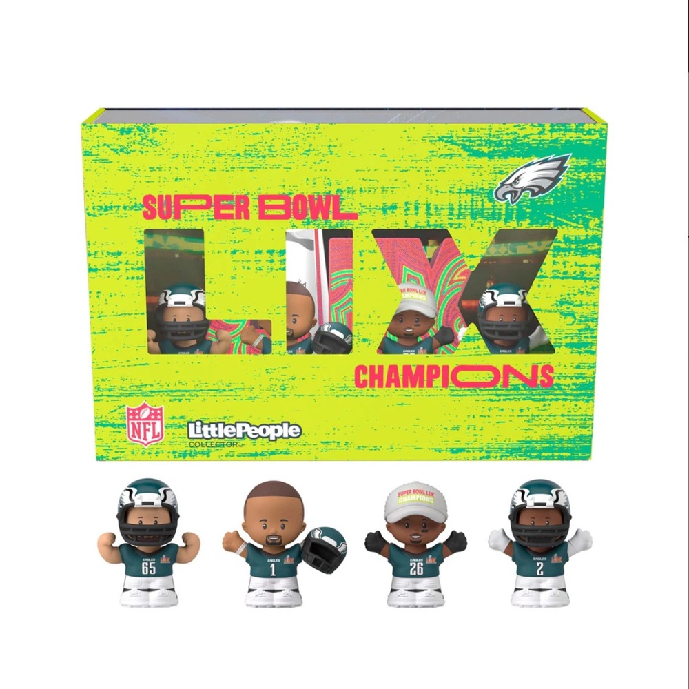Collector’s Edition- LIX Super Bowl Little People Set  NIB